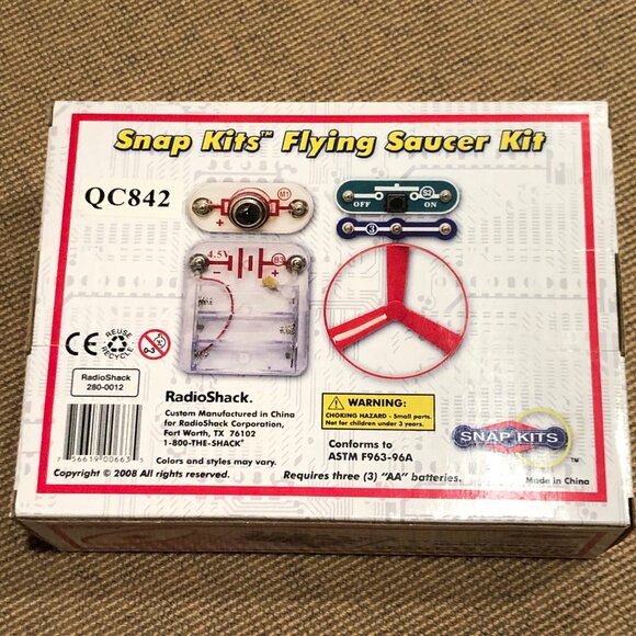 💜Snap Circuits Flying Saucer Discovery Kit | Science Tech Kit - Picture 3 of 16